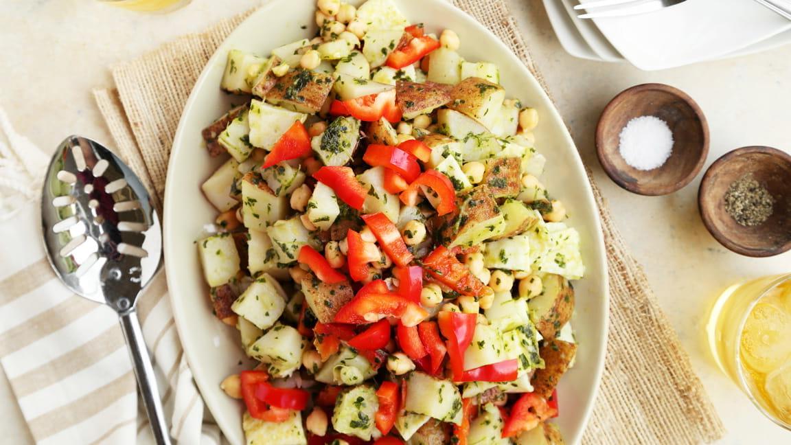 Chopped Potato Breakfast Salad