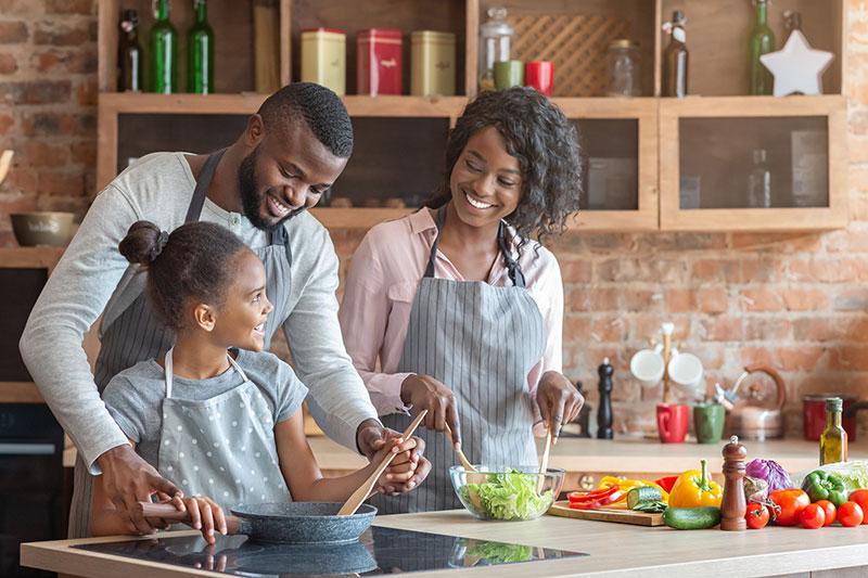 Family cooking