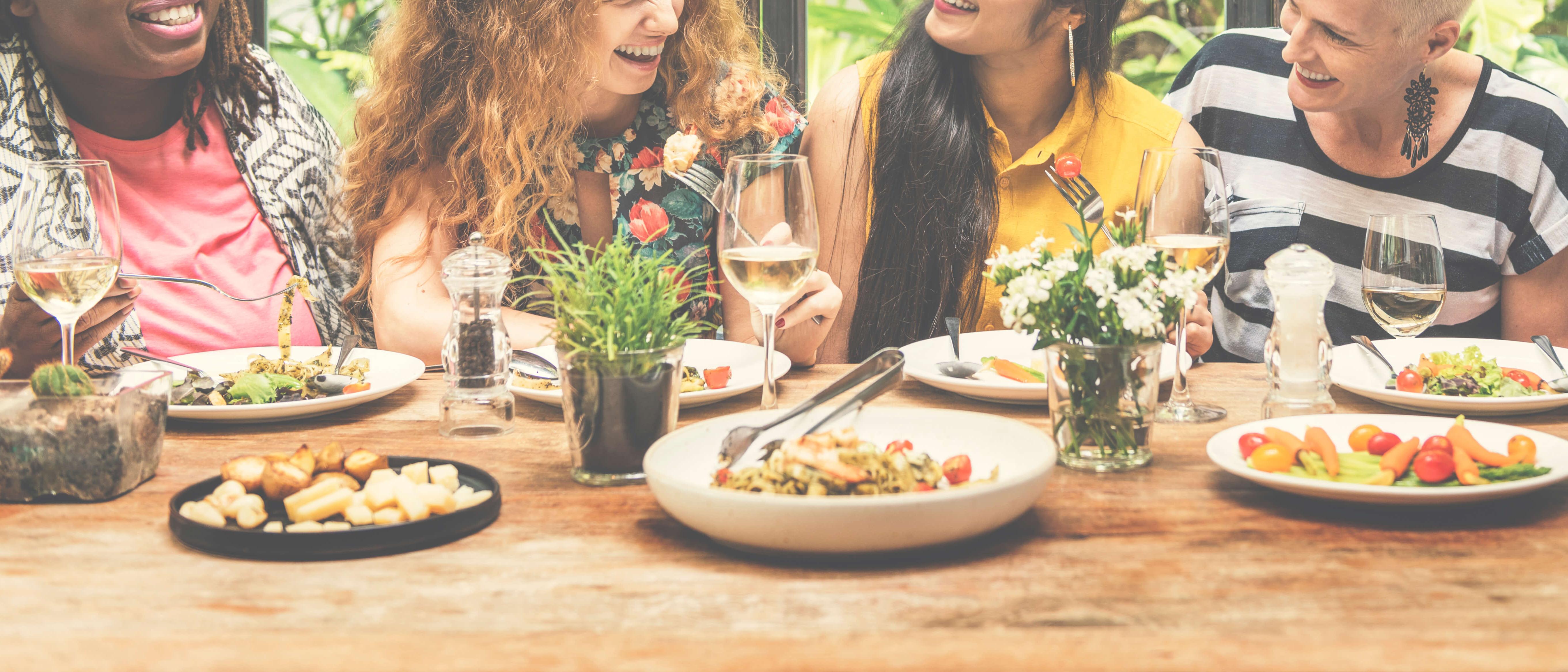 ladies dining together