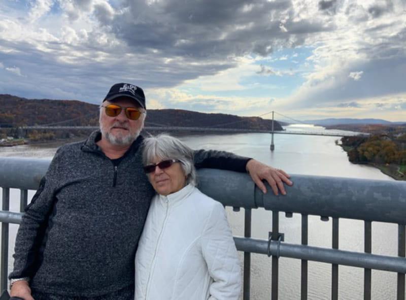 Tommy Meares (right) and his wife, Marion. (Photo courtesy of Tommy Meares)